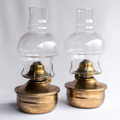Antique Brass Mini Oil Lamps