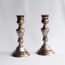 Antique Silver Candlesticks