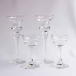Glass Candlesticks