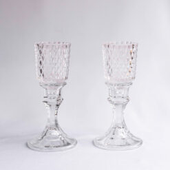 Antique Crystal Votive Holders