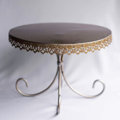 Gold Metal Cake Stand
