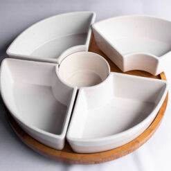 4-Section Serving Platter
