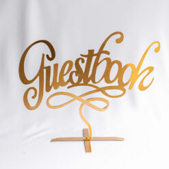 Guestbook Metal Sign