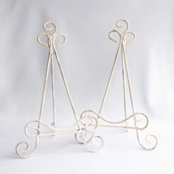 Small White Picture Easels