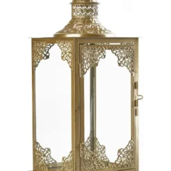 Gold Vintage Metal Lantern