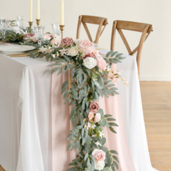 Ling's Moments Dusty Rose Garland (6ft)