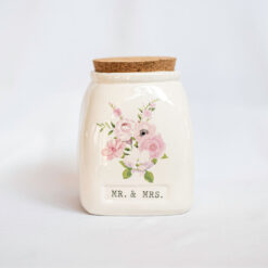 Ceramic Mr & Mrs Wish Jar