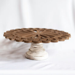 Wood Flower Petal Stand