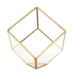 Gold Square Terrarium