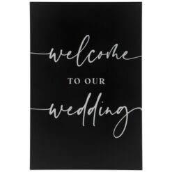 Welcome to Our Wedding