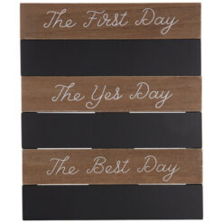 The First Day Chalkboard