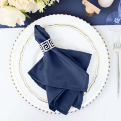 Navy Dinner Napkins