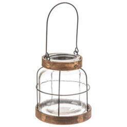Industrial Jar Glass Lantern