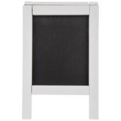 White Wood Chalkboard Easel