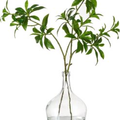Clear Glass Farmhouse Vase