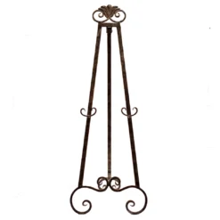 Large Antique Floor Picture Easel