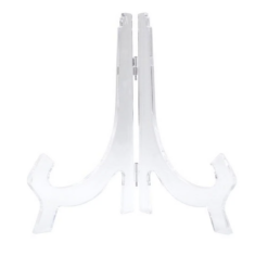 Large Clear Acrylic Tabletop Easel