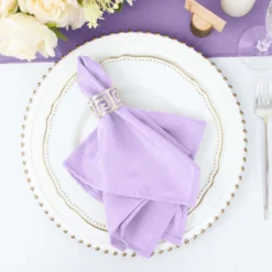 Lavender Lilac Dinner Napkins