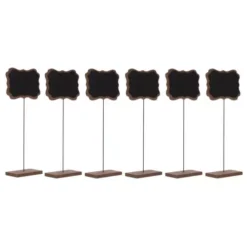 Mini Wood Chalkboard Stand