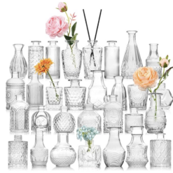 Tiny Assorted Bud Vases