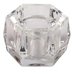 Crystal Glass Taper Holder