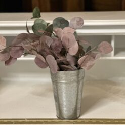 Pink & Green Silver Dollar Eucalyptus