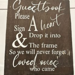 Sign a Heart Guestbook