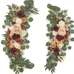 Terracotta & Champagne Arch Flower Set