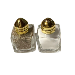 Mini Gold Salt & Pepper Set