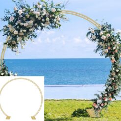 Gold Wedding Arch