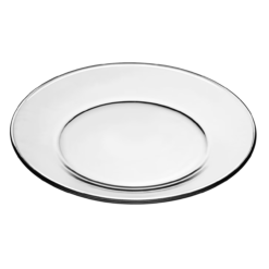 Clear Glass Dinner Plates
